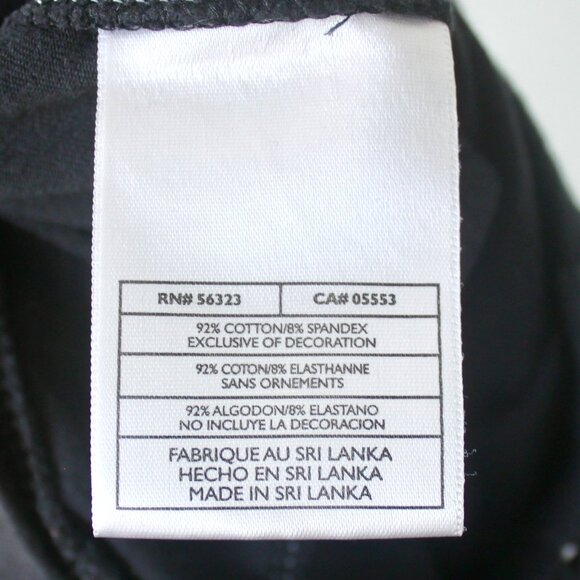 Nike Vintage Y2K Black Capri Adjustable Waist Tights Leggings Small Pocket Small - Picture 6 of 6